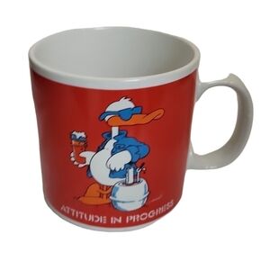 VINTAGE duck RUSS Attitude in progress Mug